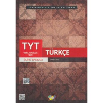 Fdd Tyt Türkçe Soru Bankası (Yeni) Durak Gezer