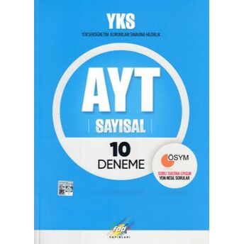 Fdd Yks - Ayt Sayısal 10 Deneme (Yeni) Kolektif