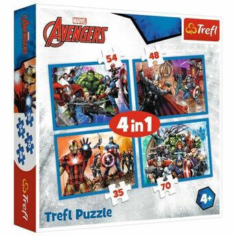 Fearless Avengers 4'Lü 34310 (35 48 54 70 Parça)