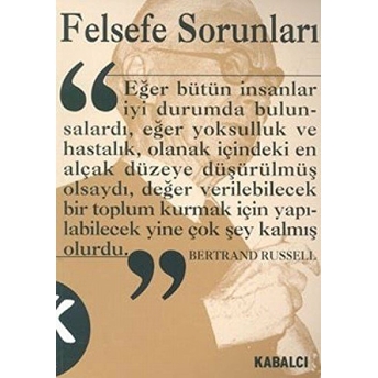 Felsefe Sorunları Bertrand Russell