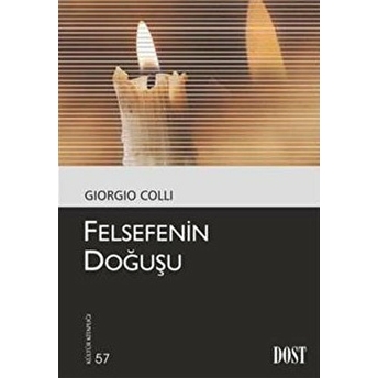 Felsefenin Doğuşu Giorgio Colli