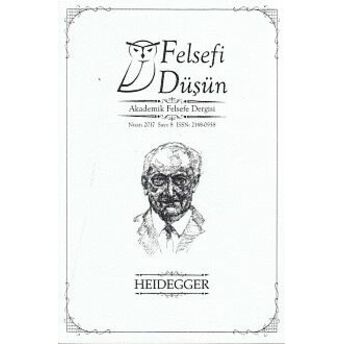 Felsefi Düşün Sayı:8 Heidegger Komisyon