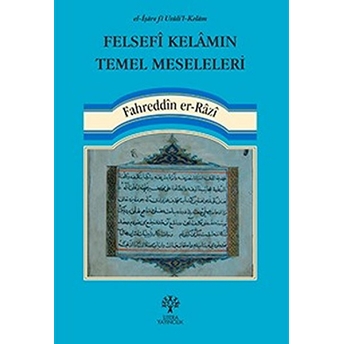 Felsefi Kelamın Temel Meseleleri Fahreddin Er Razi