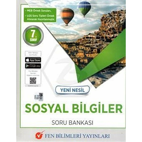 Fen Bilimleri Yayınları 7 Sınıf Yeni Nesil Sosyal Bilgiler Soru Bankası Fen Bilimleri Yay