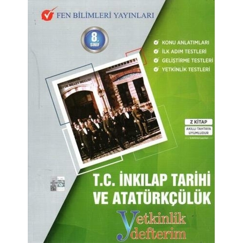 Fen Bilimleri Yayınları 8. Sınıf T.c Inkılap Tarihi Ve Atatürkçülük Yetkinlik Defterim