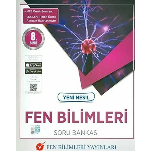 Fen Bilimleri Yayınları 8.Sınıf Yeni Nesil Fen Bilimleri Soru Bankası