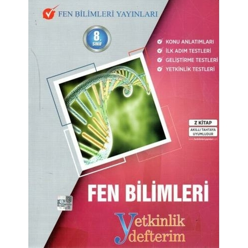 Fen Bilimleri Yayınları 8. Sınıf Yeni Nesil Fen Bilimleri Yetkinlik Defterim