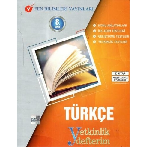 Fen Bilimleri Yayınları 8. Sınıf Yeni Nesil Türkçe Yetkinlik Defterim