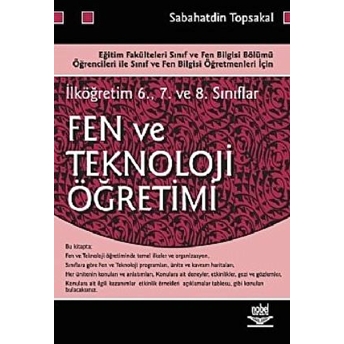 Fen Ve Teknoloji Öğretimi (Ilk Öğretim 6-8)