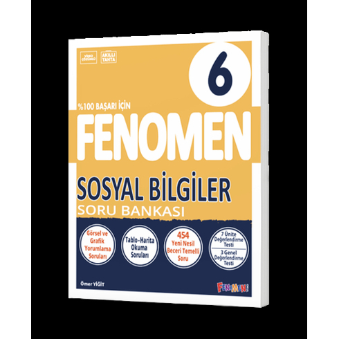 Fenomen 6. Sınıf Sosyal Bilgiler Soru Bankası