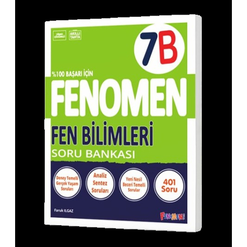 Fenomen 7 Sınıf Fen Bilimleri Soru Bankası