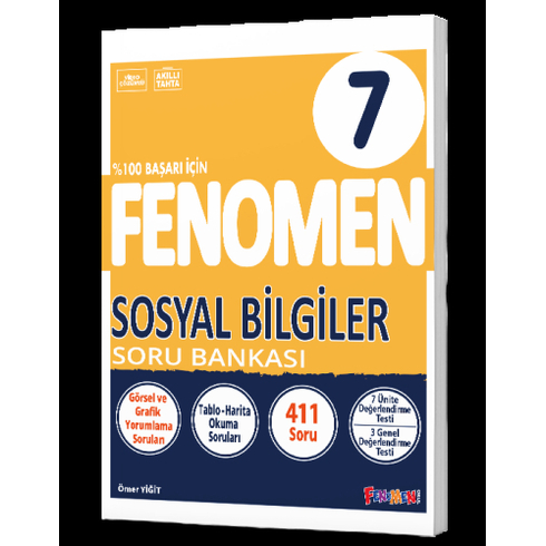 Fenomen 7. Sınıf Sosyal Bilgiler Soru Bankası