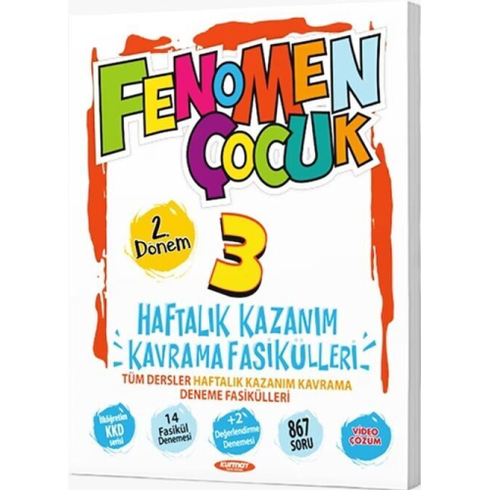 Fenomen Çocuk 3. Sınıf 2. Dönem Haftalık Kazanım Kavrama Tüm Dersler 14 2 Fasikül Komisyon