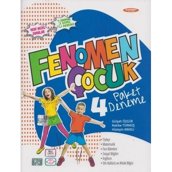 Fenomen Çoçuk 4. Sınıf Tüm Dersler Paket Deneme Komisyon