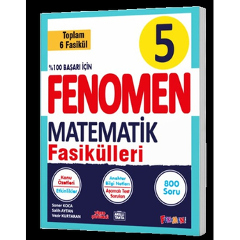 Fenomen Okul 5. Sınıf Fenomen Matematik Fasikülleri Soner Koca