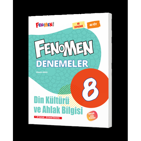 Fenomen Okul 8. Sınıf Fenomen Din Kültürü Ve Ahlak Bilgisi Denemeler Hüseyin Araslı