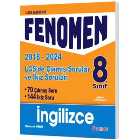 Fenomen Okul 8. Sınıf Lgs Ingilizce Çıkmış Soruları Ve Ikiz Soruları Komisyon