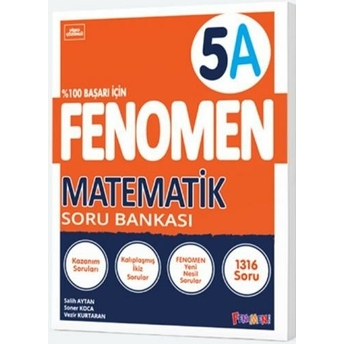 Fenomen Okul Yayınları 5. Sınıf Matematik A Fenomen Soru Bankası Vezir Kurtaran