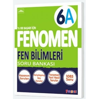 Fenomen Okul Yayınları 6. Sınıf Fen Bilimleri A Fenomen Soru Bankası Komisyon