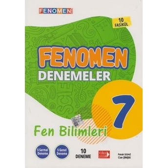 Fenomen Okul Yayınları 7. Sınıf Fen Bilimleri 10 Deneme Faruk Ilgaz