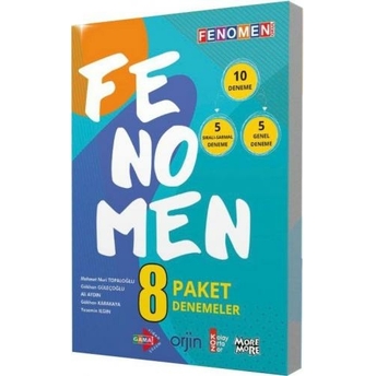 Fenomen Okul Yayınları 8. Sınıf Fenomen 8 Paket Deneme Komisyon