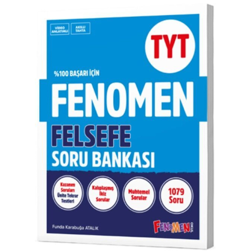 Fenomen Okul Yayınları Tyt Vaf Felsefe Soru Bankası Komisyon