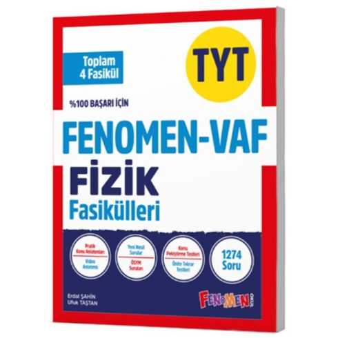 Fenomen Okul Yayınları Tyt Vaf Fizik Fasikülleri Seti Komisyon