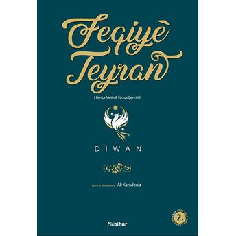 Feqiye Teyran Diwan Ciltli Feqiye Teyran