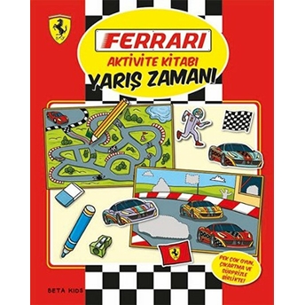 Ferrari Aktivite Kitabı - Yarış Zamanı Kolektif