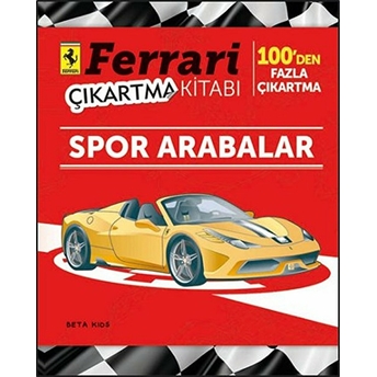 Ferrari Çıkartma Kitabı - Spor Arabalar Kolektif