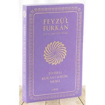 Feyzü'L Furkan Kur'An-I Kerim Ve Tefsirli Meali (Büyük Boy - Mıklepli - Lila) Ciltli Hasan Tahsin Feyizli