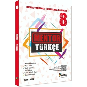 Fides 8. Sınıf Mentor Türkçe Soru Bankası Yelız Ebecı