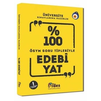 Fides Ösym Soru Tipleriyle Yüzde 100 Edebiyat (Yeni) Kolektif