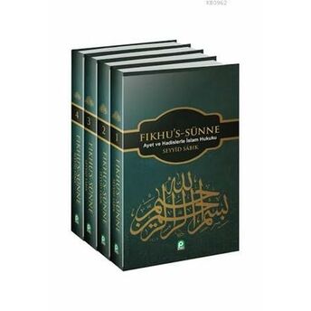 Fıkhu's Sünne (2 Cilt); Ayet Ve Hadislerle Islam Hukukuayet Ve Hadislerle Islam Hukuku Seyyid Sabık