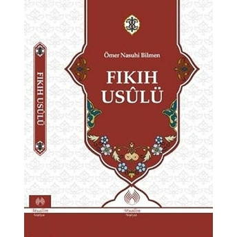 Fıkıh Usulü Ömer Nasuhi Bilmen