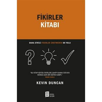 Fikirler Kitabı Kevin Duncan