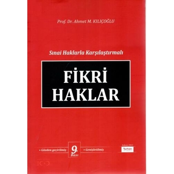 Fikri Haklar Ahmet M. Kılıçoğlu