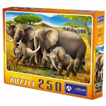 Fil Ailesi 250 Parça Puzzle