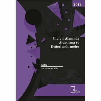 Filoloji Alanında Araştırma Ve Değerlendirmeler Kolektif