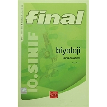 Final 10. Sınıf Biyoloji Konu Anlatımlı Aslan Aydın