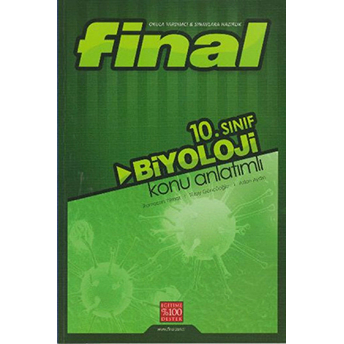 Final 10. Sınıf Biyoloji Konu Anlatımlı Ramazan Yılmaz