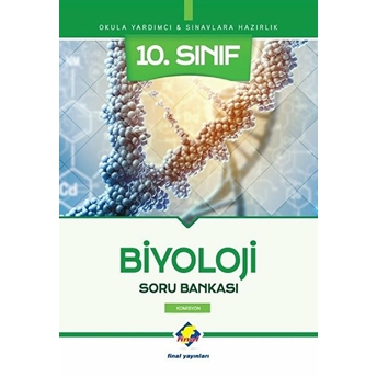 Final 10.Sınıf Biyoloji Soru Bankası (Yeni) Kolektif