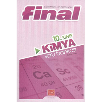 Final 10. Sınıf Kimya Soru Bankası Ibrahim Keser