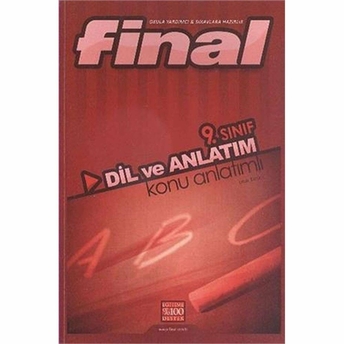 Final 9. Sınıf Dil Ve Anlatım Konu Anlatımlı Kolektif