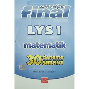 Final Lys 1 Matematik 30 Deneme Sınavı Kolektif