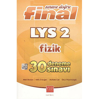 Final Lys 2 Fizik 30 Deneme Sınavı Kolektif