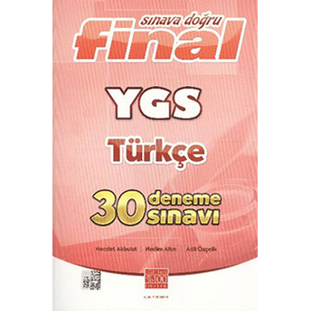 Final Sınava Doğru Ygs Türkçe 30 Deneme Sınavı Kolektif