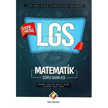 Final Yayınları 8. Sınıf Lgs Matematik Yeni Nesil Soru Bankası