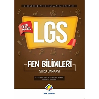 Final Yayınları Yeni Nesil Lgs - Fen Bilimleri