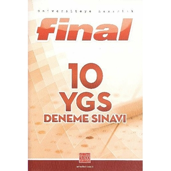 Final Ygs 10 Deneme Sınavı Kolektif